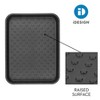 iDESIGN Plastic Under Sink Mat Tray for Kitchen Cabinet Black: Kitchen Storage Organizer, 17x13, Hand Washable - image 4 of 4