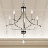 Livex Lighting Laurel 5 - Light Chandelier in  Brushed Nickel - 3 of 4