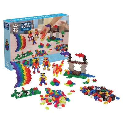 Plus-plus 240 Piece Basic Color Tube Set & Baseplate Duo - Building Stem  Toy : Target