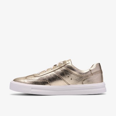 Обувь Clarks Womens Makea Court Gold Leather Shoes 9 Medium — фото 2