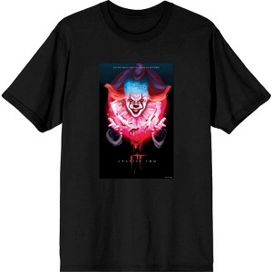 It Chapter 2 Pennywise Glow Fan Poster Men's Short Sleeve Tee - 1 of 2