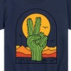 Boys' - Instant Message - Cactus Peace Sign Short Sleeve Graphic T-Shirt - 2 of 4