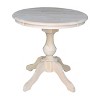 International Concepts 30" Round Top Pedestal Table - 40.9"H - 2 of 4
