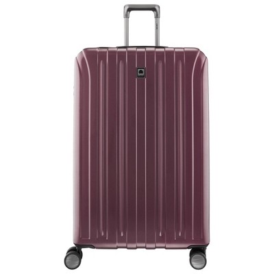 target purple luggage