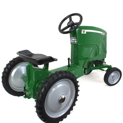 Oliver 660 Green Metal Pedal Tractor for Kids
