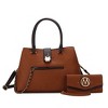 MKF Collection Edith Vegan Leather Women’s Tote Bag with Wallet by Mia K - 2 of 4