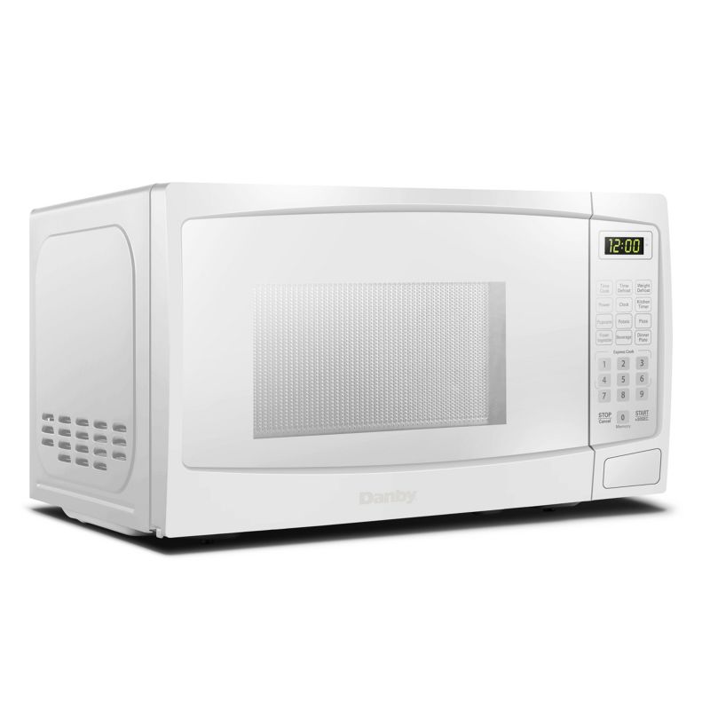 Danby DBMW1120BWW 1.1 cu. ft. Countertop Microwave in White, 3 of 10