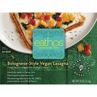 Eathos Frozen Bolognese-style Vegan Lasagna - 9oz
