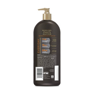 target mens lotion