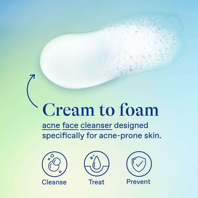 Differin Maximum Strength Acne Foaming Face Cleanser 10% BPO - 5 fl oz, 4 of 16