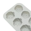 Unique Bargains Candy Mould 8-Cavity Rose Bouquet Candy Mould Hand Wash 8.54"x4.92"x1.06" 1 Pc - 4 of 4