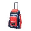 2025 Smash Ops Lil’ Guerrilla Hybrid Roller/Bat Pack Bag - Red/Navy - 4 of 4