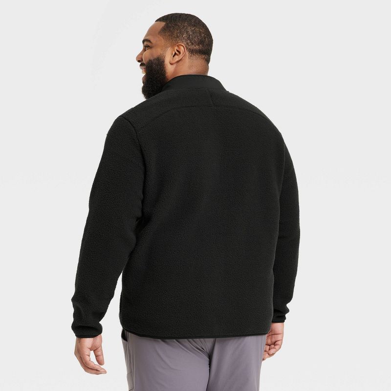 Men's High Pile Fleece Full Zip - All In Motion™, 3 of 4