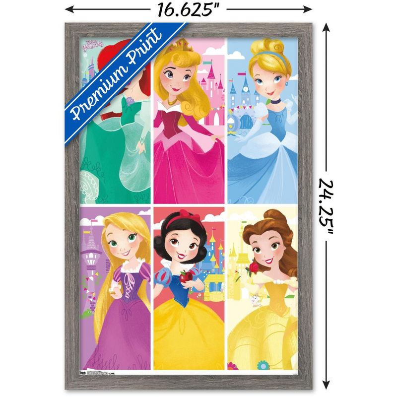 Trends International Disney Princess - Kingdom Framed Wall Poster Prints, 3 of 7