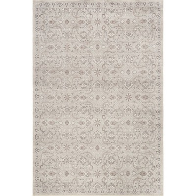Nuloom Green Haven Collection Jezebel Recycled Cotton Machine Washable Area Rug, 5' x 8', Brown