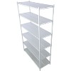NicBex 82/84"H 6 Tier Wire Shelving Unit,6000LBS Height Adjustable Garage Storage Shelves,Heavy Duty Storage Rack with Wheels & Shelf Linerss - 3 of 4