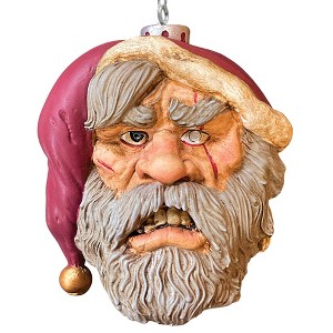 Gorenaments LLC Len Simon's Gorenaments 3.5 Inch Horror Ornament Series 4 | Evil Santa - 1 of 3