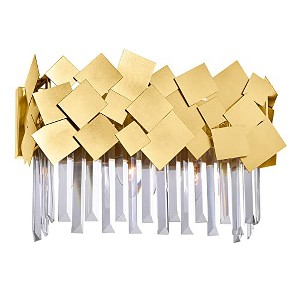CWI Lighting Panache 3 Light Vanity Light With Medallion Gold Finish - 1 of 4