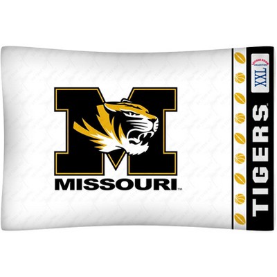 NCAA Pillowcase Locker Room Bed Accessory - Missouri Tigers..