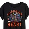 Women's - Marvel - Guardian Of Your Heart Valentine Oversized Graphic T-Shirt - 2 of 4