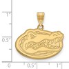 Black Bow Jewelry 14k Yellow Gold Florida Gators NCAA Medium Pendant - 2 of 3