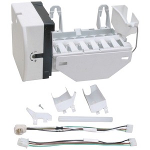 ERP® Replacement Ice Maker with Harness for GE® Part Number WR30X10093 in White - 1 of 4