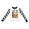 Naruto Classic Black and White Checker Pattern Youth Boy's Long Sleeve Pajama Set - 2 of 3