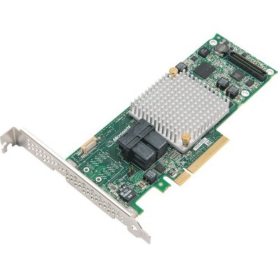 Microsemi Adaptec Series 8 RAID Adapters (Cables not included with product) - 12Gb/s SAS - PCI Express 3.0 x8 - Plug-in Card - RAID Supported