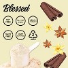 Blessed Plant Based Vegan Protein Powder - 23g of Pea Protein Powder, Dairy Free, Gluten Free, Soy Free - 30 Servings (Vanilla Chai) - 3 of 4