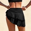 Women's Ocean’s Edge Black Bikini Bottoms & Sarong Set -Cupshe - 4 of 4
