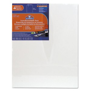 Fome-Cor Pro White Pre-Cut Foam Board Multi-Packs, 11 x 14, 4/Pack - 1 of 1