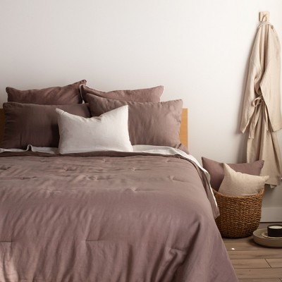 French Linen Comforter & Sham Set | BOKSER HOME