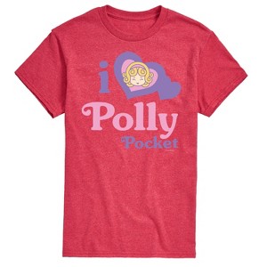 Men's - Polly Pocket - I Love Polly Pocket Short Sleeve Graphic T-Shirt - 1 of 4