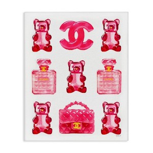 Stupell Industries Red Glam Gummy Candy, 30" x 40" - 1 of 4