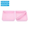 Unique Bargains Felt Square and Triangle Desk Drawer Organizers Tray 3 Pcs - 4 of 4