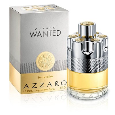 Wanted by Azzaro Men’s Cologne 3.4oz EDT Spray – Irresistible Spicy Woody Citrus Fragrance with Cardamom, Lemon, Vetiver & Tonka, Bold Masculine Scent