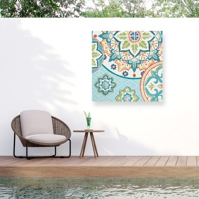 "Colorful Journey Ii" Outdoor Canvas