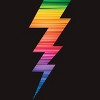 Adult Design By Humans Lightning Bolt Thunder Storm Pride By heybert00 T-Shirt - 2 of 2