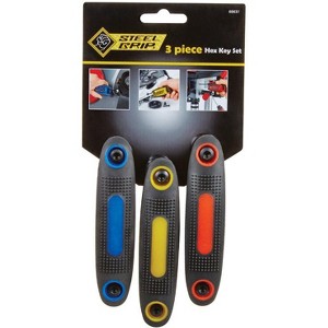 Steel Grip SAE Fold-Up Hex Key Set 3 pc (Case of 4) - 1 of 1
