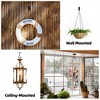 OUTSUPPLY 2 Pack Decorative Hook, Hanging Plant Bracket, Plant Hooks for Bird Feeders, Planters, Lanterns, Wind Chimes - 3 of 4