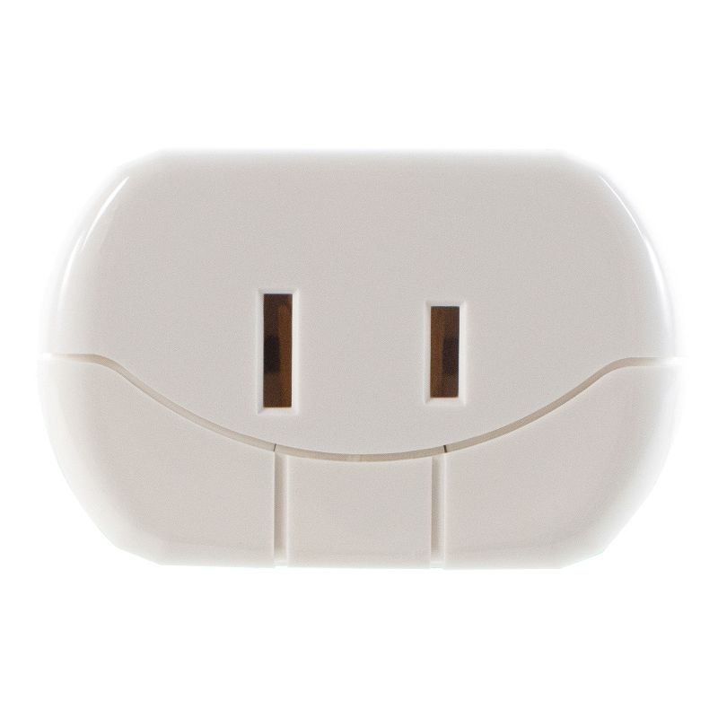 Lenmar Ultra-Compact All-in-One Travel Adapter with USB Port (White), 3 of 9