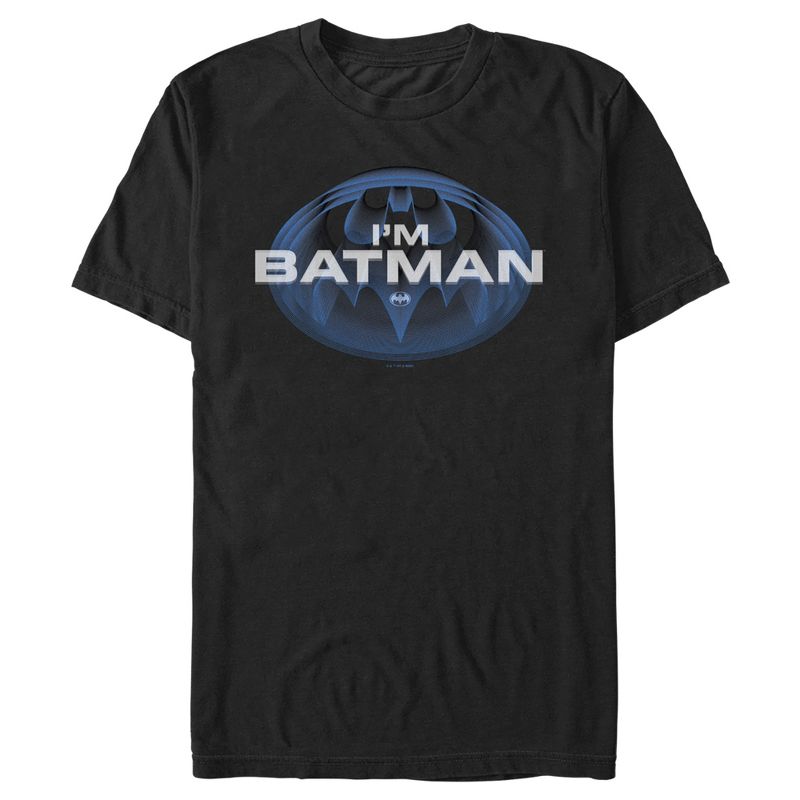 Men's The Flash I'm Batman Emblem T-Shirt, 1 of 6