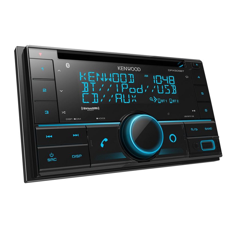 Kenwood DPX505BT Bluetooth USB Double DIN CD receiver with a Sirius XM SXV300v1 Connect Vehicle Tuner Kit for Satellite Radio, 2 of 6