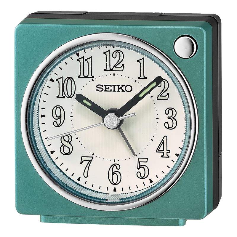 Seiko 2.6" Fuji II Bedside Alarm Clock, 1 of 5