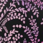 black flowy leaves