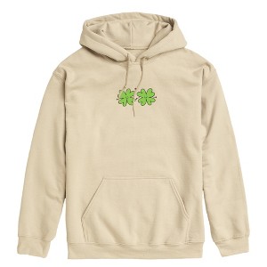 Men's - Instant Message - Clovers Graphic Fleece Pullover Hoodie