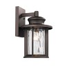 Chloe Lighting Owen Transitional 1 Light Rubbed Bronze Outdoor Wall Sconce 14" Tall - 4 of 4