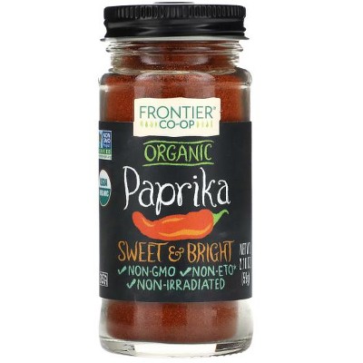 Frontier Co-op, Organic Paprika, 2.10 oz