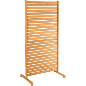 VINGLI Privacy Fence, Air Conditioner Fence, 74 x 36in Fence Panels for Outdoor Trash Can Pool Equipment (1 Panel Freestanding) - 1 of 4