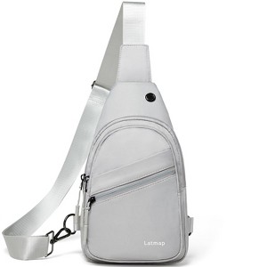 Vintage Crossbody Sling Backpack, Faux Leather, Anti-Theft RFID Blocking, Amazon.com | S-ZONE Leather Sling Bag for Women Men RFID  main image 2